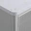 Meuble-lavabo autoportant à simple cuve, avec 2 ensembles de poignées et plateau en marbre d'ingénierie-879627049-879627048