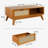 Ailia Solid Wood Single Coffee Table-574711219
