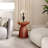 Round Solid Wood Coffee Table -789506145