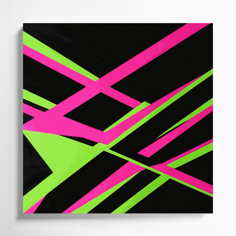 Art mural sur toile rigide Hard Edge 88, H 12 po x l 12 po