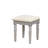 Transitional Style  1pc Vanity w/ Stool Set Knob Handles Storage Drawers 3-Sidded Mirror Silver Finish Bedroom Furniture-1239036379