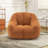 Compression Soft Teddy Fabric Tufted Memory Sponge Foam Filled Bean Bag Chair-1680958979