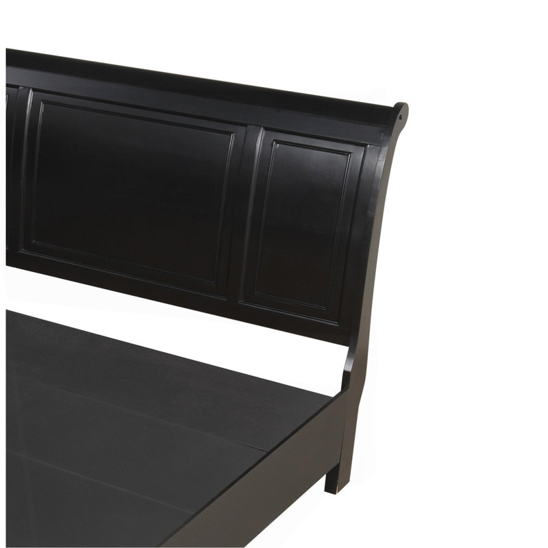 Queen Bed , Black