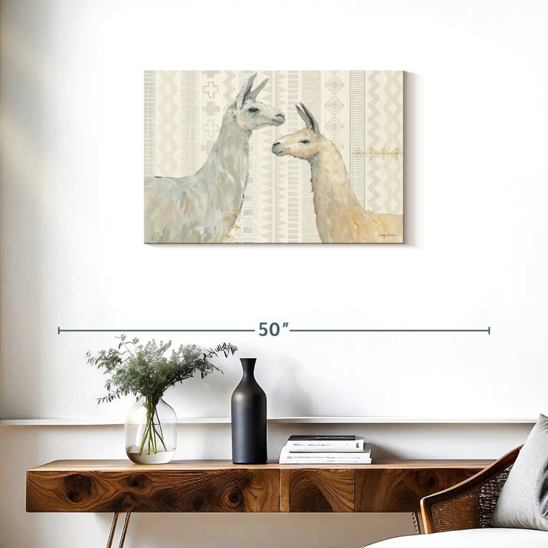 Brampt Llama Land I, H 20 po x l 30 po
