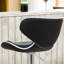 Ensemble de 2 tabourets pivotants réglables Masaccio avec base chromée Airlift-104228396-104228392