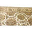 Hand Knotted Wool Area Rug in Gold And Ivory