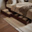 Lit plateforme en bois avec tiroirs de rangement Norla-317705639-317705660
