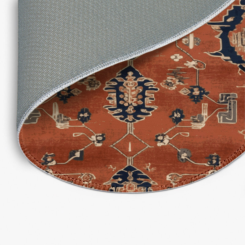 Tapis intérieur et extérieur ArtDeco, Rond 5 pi