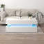Table basse pliante à trois niveaux avec tiroirs pour meubles de salon