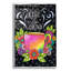 «Rise & Grind» par Hello Angel, art mural en verre acrylique-962668001