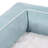 Textured Plush Fur & Coated Poly Modern Sofa Style Dog Bed-113262897-113262905