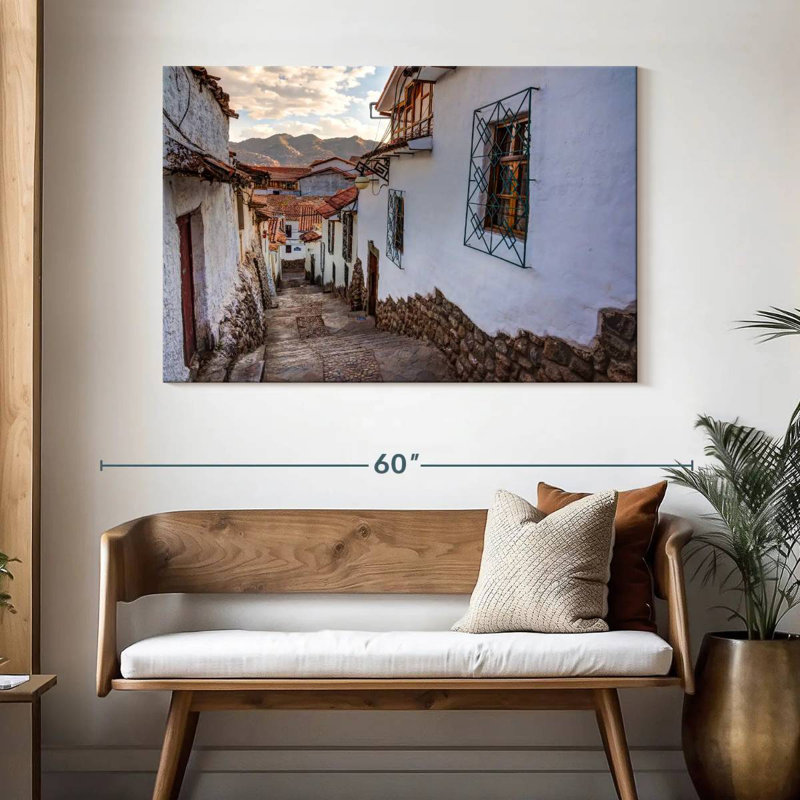 Marches Sirci Cuzco Alley, H 32 po x l 48 po