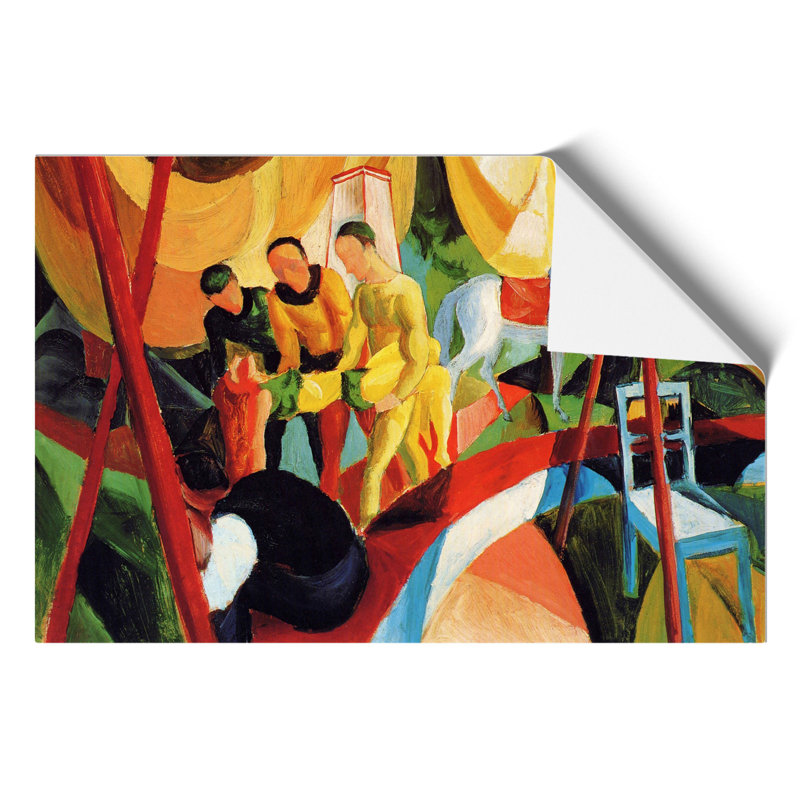 Circus by August Macke - Frameless Print, 30cm H x 42cm W x 0.1cm D