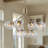 Modern 12-light Bubble Glass Chandelier-1495264799