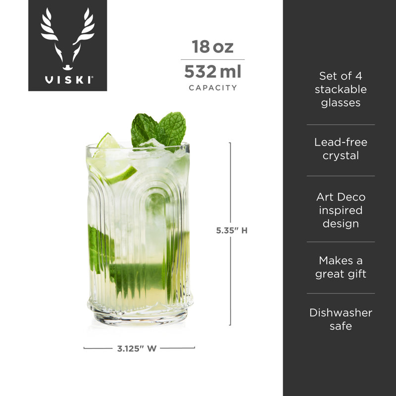 Beau Highball Glasses
