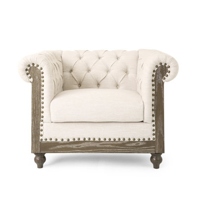 Anduin Upholstered Chesterfield Chair