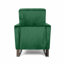 Fauteuil inclinable à pieds hauts en métal