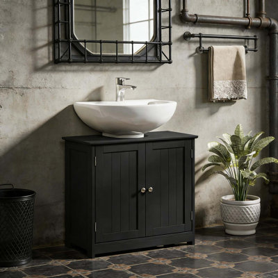 Bathroom Sink Cabinet,Pedestal Sink Storage Cabinet