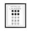 «Laundry Care Symbole Guide», impression encadrée sous verre, conception par SD Graphics Studio-1857761276-1857761279