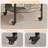 Round Coffee Table With Wheels-1779614583