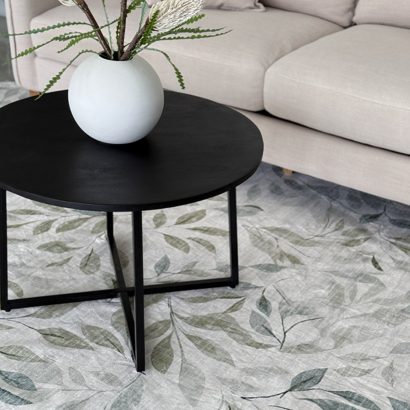 Terrain Set of 3 Round Nesting Tables - Black