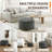 25'' Oversized Upholstered Storage Ottman-903420763