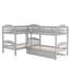 Lit simple superposé en forme de L avec lit gigogne gris-1222749301