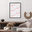 «Holiday Christmas Candy Cane», reproduction d'art moderne sans cadre-922503053