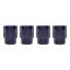 Lenox Modulus Tumblers, Set of 4, Nightshade
