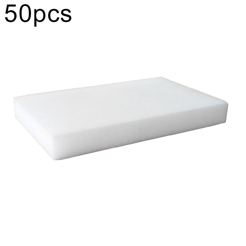 50Pcs Multifunctional Rectangle Magic Sponge Eraser Cleaner Home Cleaning Tools