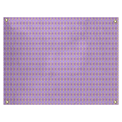 Tapisserie «Avicia Lined Diamonds» par Katelyn Elizabeth
