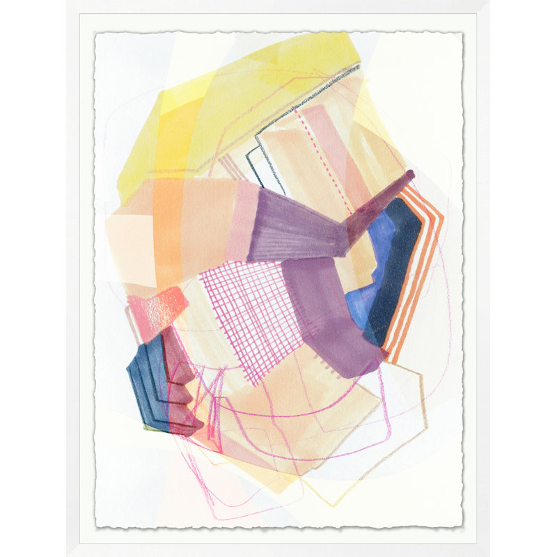 Beach Treasure' Framed Print on Glass