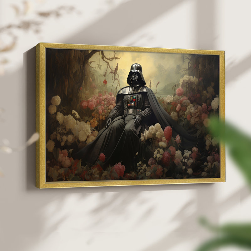 Floral Series-CCLXVI -Framed Print - Restickable