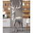 Nordic Elk Fiberglass Sculpture Piece