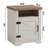 Farmhouse Nightstand , Beside Table with Barn Door