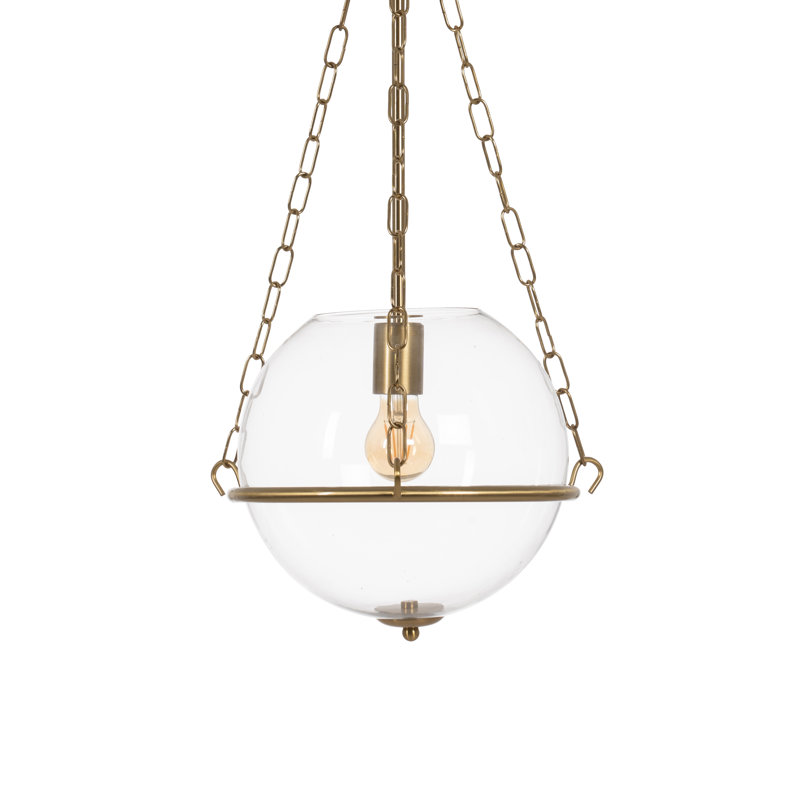 1 - Light Antique Brass Pendant