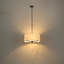 4 - Light Drum Chandelier