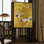 French retro entrance hall decorative cabinet