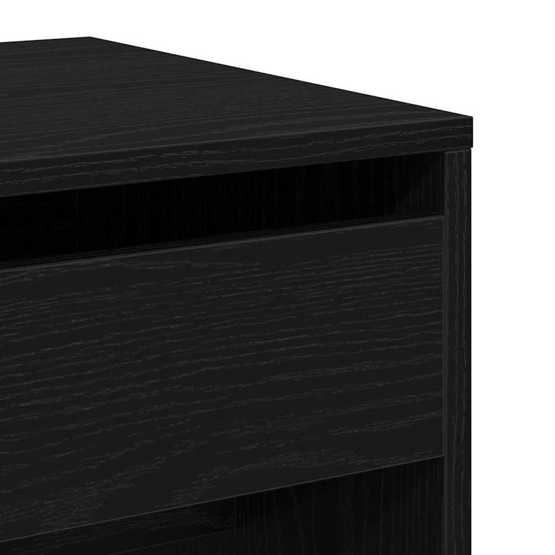 Dressing Table Artisan 60 X 40 X 75 Cm Engineered Wood, Black