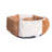 Velvet Bolster Pet Bed