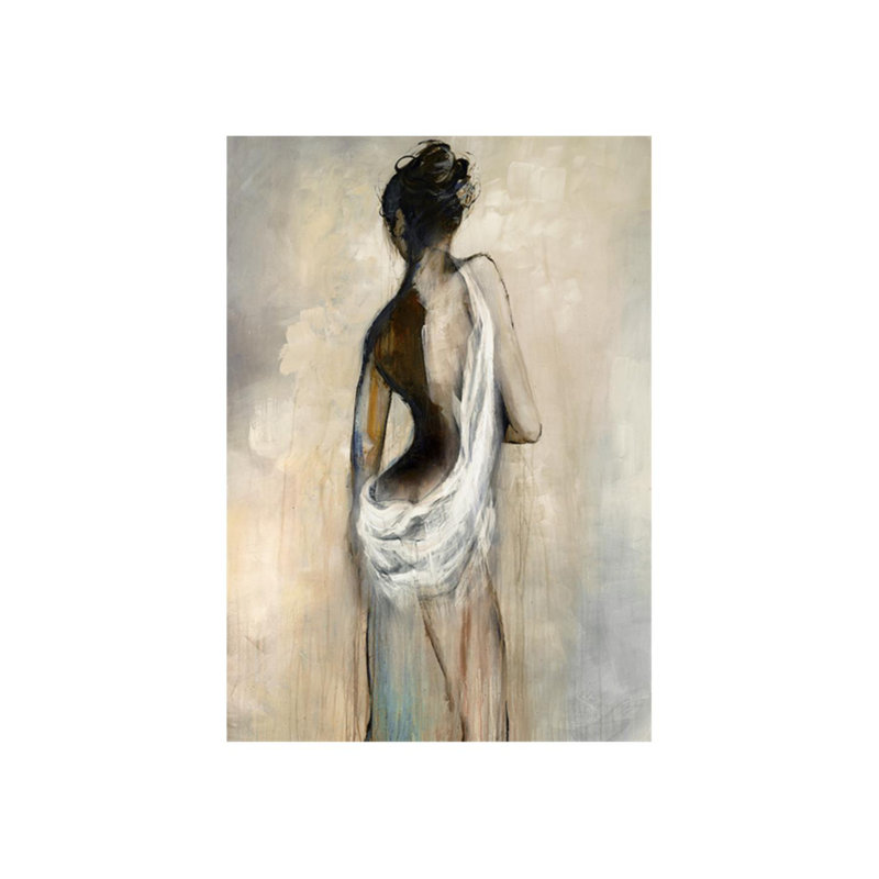 Graceful Arc Painting, Frameless Print - Outdoor, 43" H x 30" W