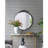 36" X 39" Classic Design Mirror With Round Shape And Baroque Inspired Frame For Bathroom, Entryway Console Lean Against Wall-283862678-283862673