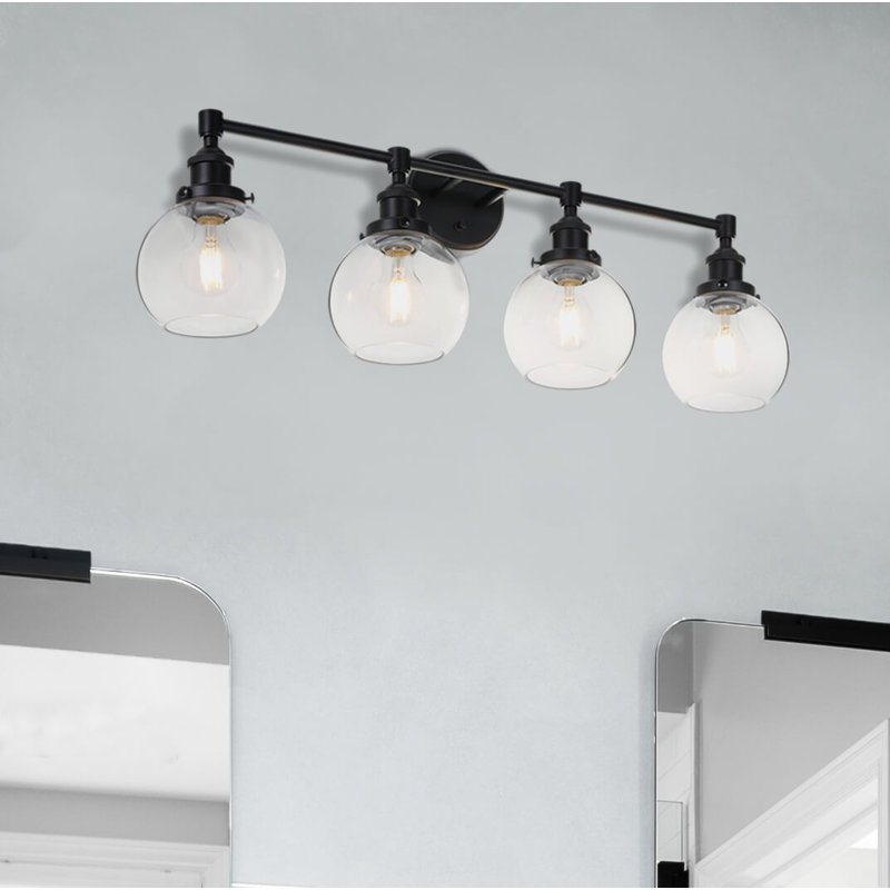 Éclairage pour meuble-lavabo à 4 lumières Jativa
