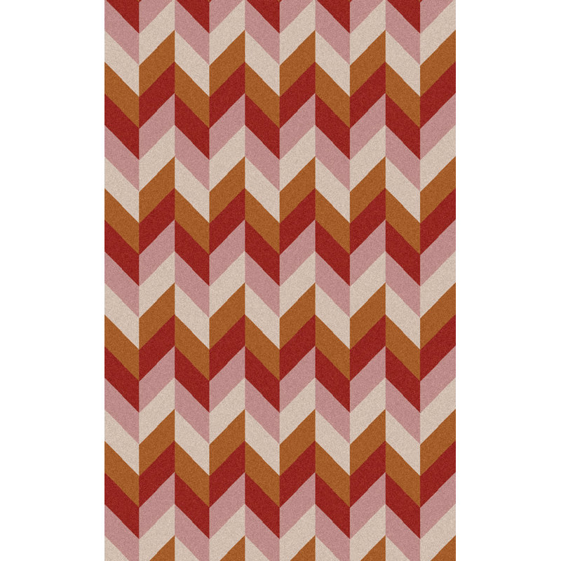 Crisman Wool Geometric Indoor Rug, Rectangle 2' x 3'