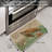 Caribbean Sea Turtle Linen Look Indoor/Outdoor Floor Mat