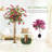Artificial Bougainvillea Tree with White Pot-2028255625
