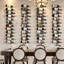 Ensemble de 2 porte-bouteilles de 12 bouteilles pour 24 bouteilles de vin, porte-bouteilles mural amovible, support de rangement pour bouteilles de vin utilisé comme une ou quatre, pour la cuisine, la salle à manger, le bar, la cave à vin