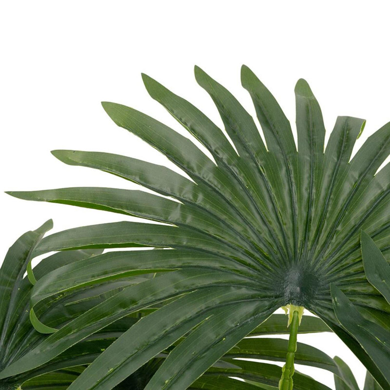 31.5'' Faux Fern Tree in Cement Pot