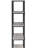 Grey Driftwood 4-shelf Bookcase-1935749556