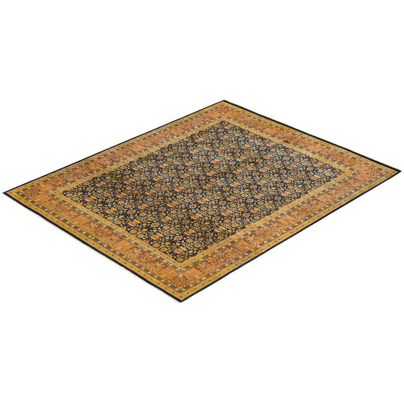 Classic One-of-a-Kind 9' 3" X 11' 5" Hand Knotted Area Rug